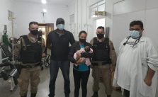 Militares socorrem e salvam a vida de bebê “engasgado” em Três Pontas