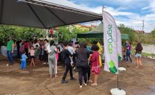 AgroCP e empresas parceiras promovem ação especial para crianças no bairro Santana