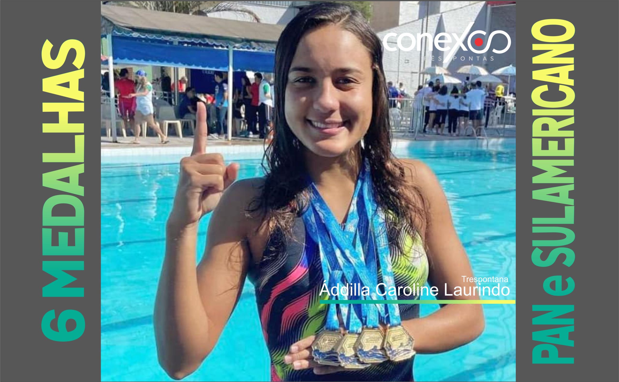 Semana começou com medalhas na natação para Três Pontas