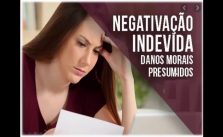 DANOS MORAIS – NEGATIVAÇÃO INDEVIDA DO NOME – Dr. Gabriel Ferreira
