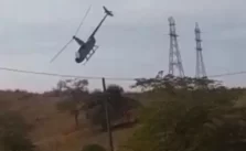 Helicóptero com deputado federal e vice-prefeito cai em Minas Gerais