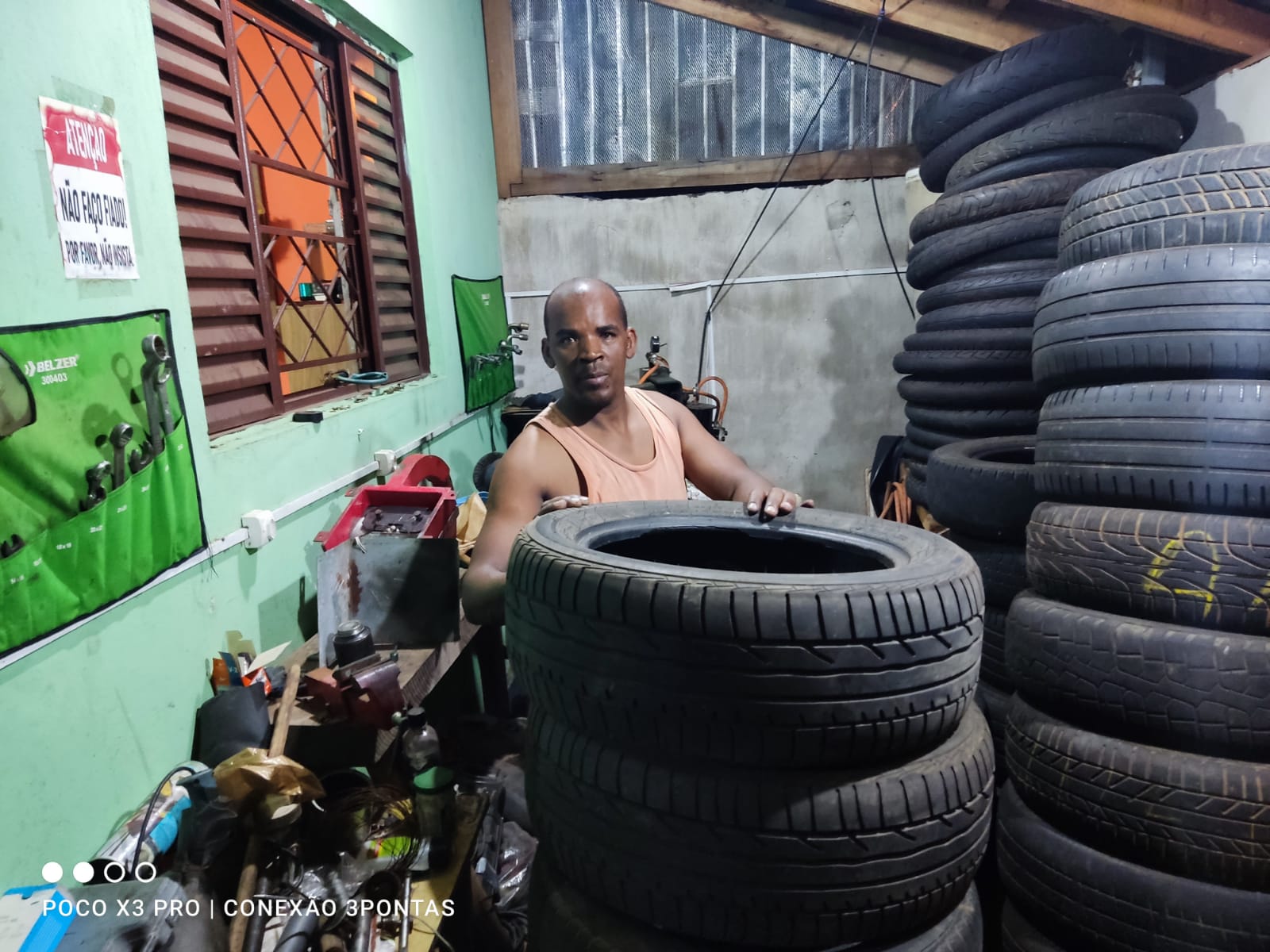 HISTÓRIAS DE VIDA: ‘Gegê Borracheiro’ é homenageado pelo Conexão Três Pontas