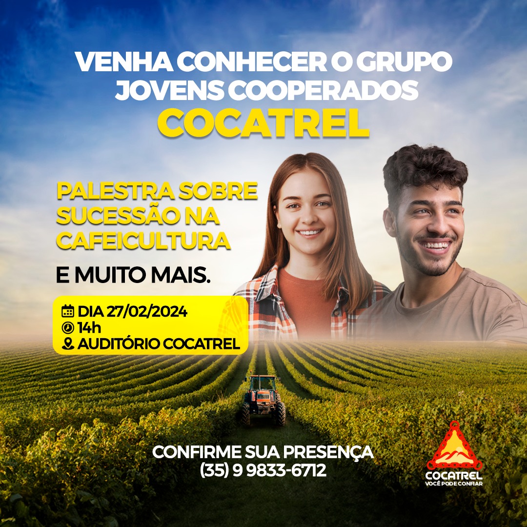 Cocatrel Anuncia Lançamento do “Programa Jovens Cooperados Cocatrel”
