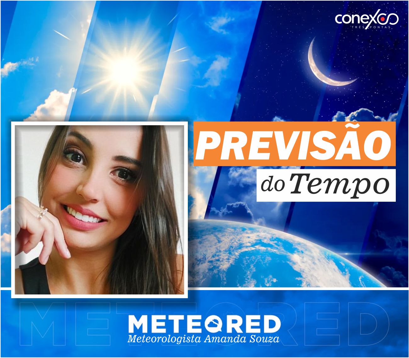 Confira a Previsão do Tempo com a Meteorologista Amanda Souza
