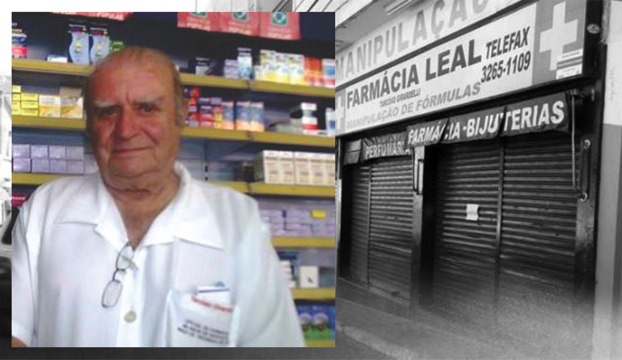 LUTO: TRÊS PONTAS SE DESPEDE DO MAIOR FARMACÊUTICO DE SUA HISTÓRIA