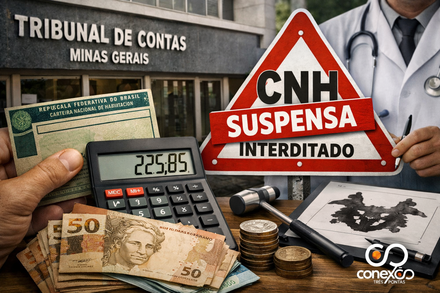 DOR NO SEU BOLSO: TCE-MG barra redução de taxas para exames da CNH e valores voltam ao patamar anterior