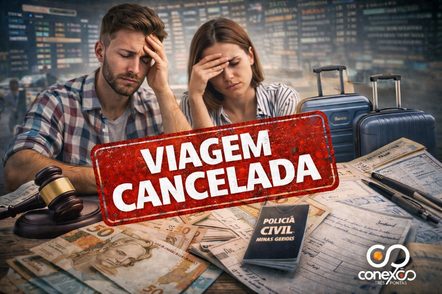 ALERTA VERMELHO: VIAGENS CANCELADAS, SONHOS FRUSTRADOS! Calotes de agências se multiplicam e deixam rastro de prejuízos no Sul de Minas