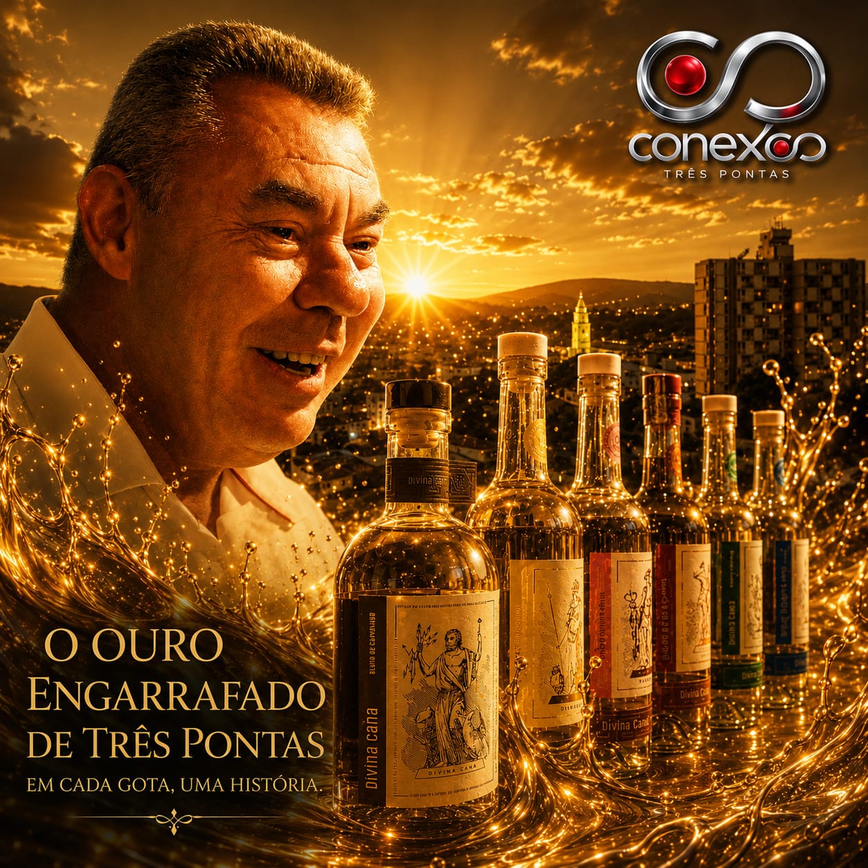 Da Terra do Café ao Mapa Nacional da Cachaça: como a Divina Cana está levando o nome de Três Pontas para todo o Brasil e o Mundo?